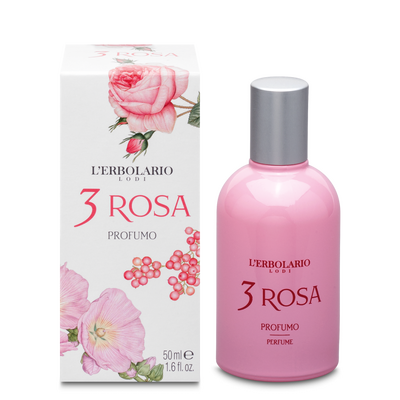 3 rosa profumo l'Erbolario 50 ml